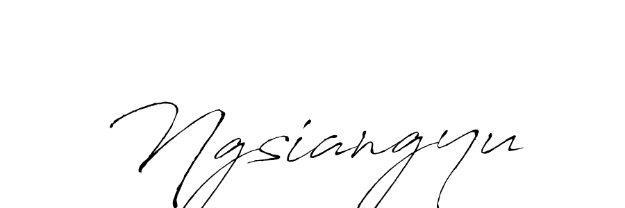 It looks lik you need a new signature style for name Ngsiangyu. Design unique handwritten (Antro_Vectra) signature with our free signature maker in just a few clicks. Ngsiangyu signature style 6 images and pictures png