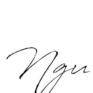 This is the best signature style for the Ngu name. Also you like these signature font (Antro_Vectra). Mix name signature. Ngu signature style 6 images and pictures png