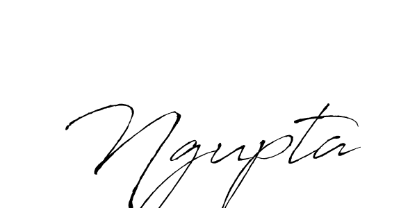 Ngupta stylish signature style. Best Handwritten Sign (Antro_Vectra) for my name. Handwritten Signature Collection Ideas for my name Ngupta. Ngupta signature style 6 images and pictures png