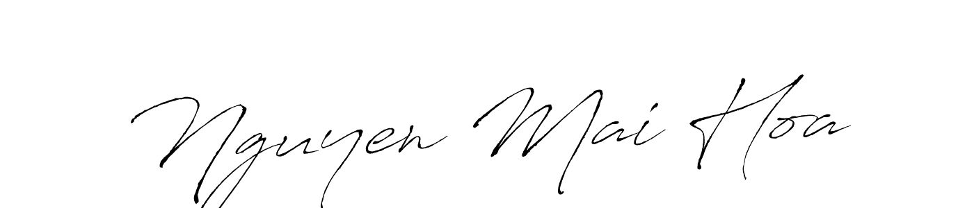 Similarly Antro_Vectra is the best handwritten signature design. Signature creator online .You can use it as an online autograph creator for name Nguyen Mai Hoa. Nguyen Mai Hoa signature style 6 images and pictures png