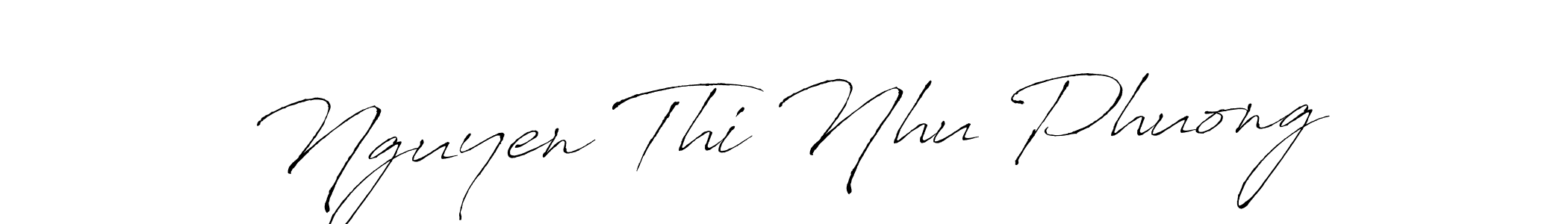 Make a beautiful signature design for name Nguyen Thi Nhu Phuong. Use this online signature maker to create a handwritten signature for free. Nguyen Thi Nhu Phuong signature style 6 images and pictures png