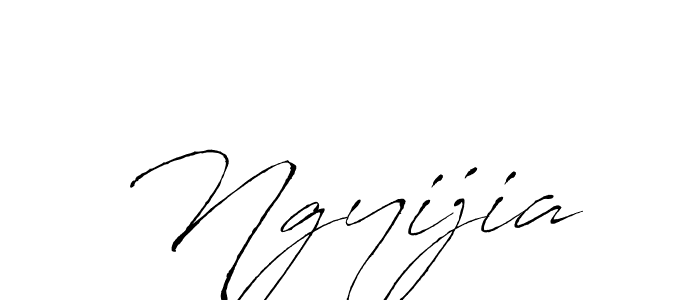 Also we have Ngyijia name is the best signature style. Create professional handwritten signature collection using Antro_Vectra autograph style. Ngyijia signature style 6 images and pictures png