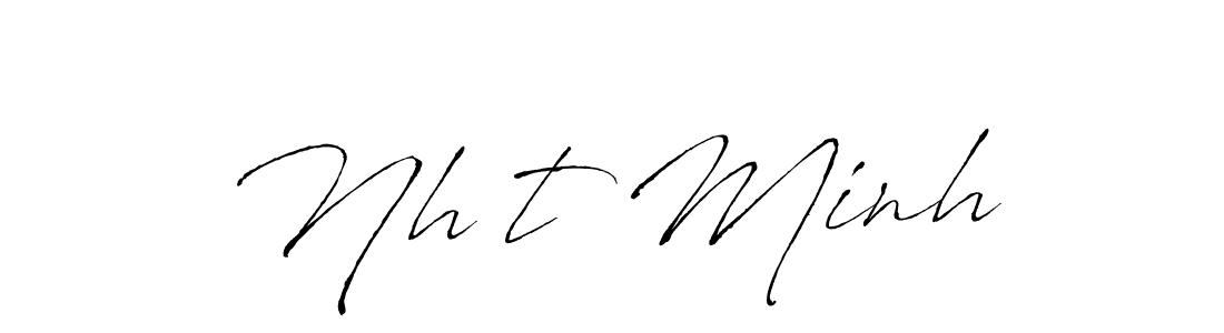 Antro_Vectra is a professional signature style that is perfect for those who want to add a touch of class to their signature. It is also a great choice for those who want to make their signature more unique. Get Nhật Minh name to fancy signature for free. Nhật Minh signature style 6 images and pictures png