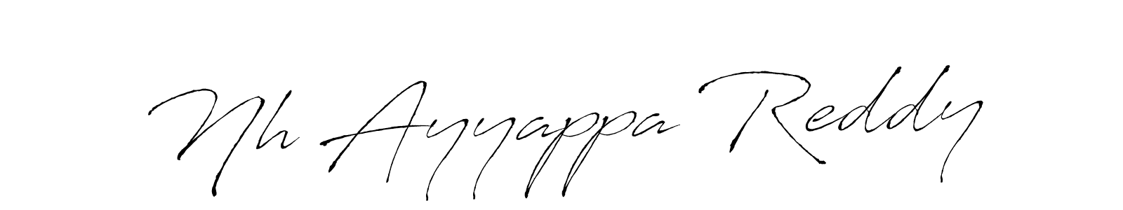 if you are searching for the best signature style for your name Nh Ayyappa Reddy. so please give up your signature search. here we have designed multiple signature styles  using Antro_Vectra. Nh Ayyappa Reddy signature style 6 images and pictures png