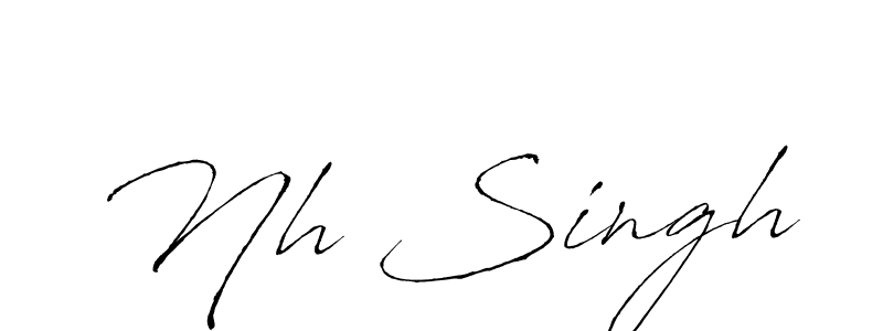 Once you've used our free online signature maker to create your best signature Antro_Vectra style, it's time to enjoy all of the benefits that Nh Singh name signing documents. Nh Singh signature style 6 images and pictures png