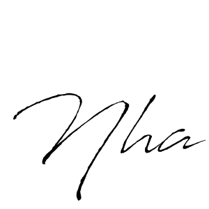 It looks lik you need a new signature style for name Nha. Design unique handwritten (Antro_Vectra) signature with our free signature maker in just a few clicks. Nha signature style 6 images and pictures png