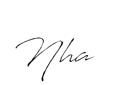 It looks lik you need a new signature style for name Nha . Design unique handwritten (Antro_Vectra) signature with our free signature maker in just a few clicks. Nha  signature style 6 images and pictures png