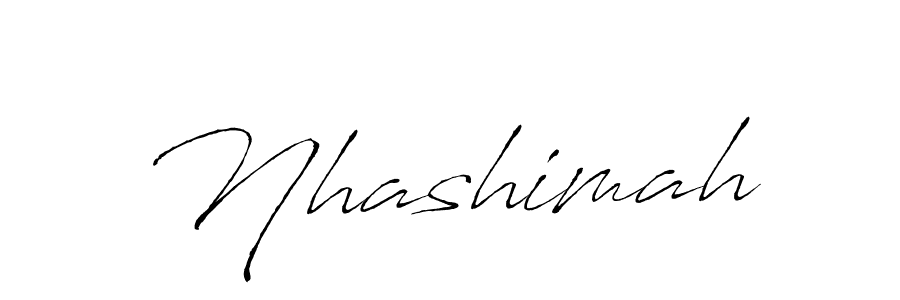 How to make Nhashimah signature? Antro_Vectra is a professional autograph style. Create handwritten signature for Nhashimah name. Nhashimah signature style 6 images and pictures png