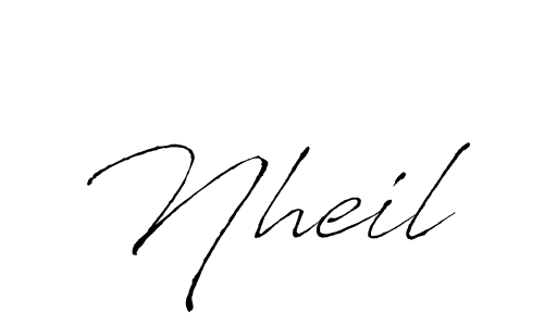 Here are the top 10 professional signature styles for the name Nheil. These are the best autograph styles you can use for your name. Nheil signature style 6 images and pictures png