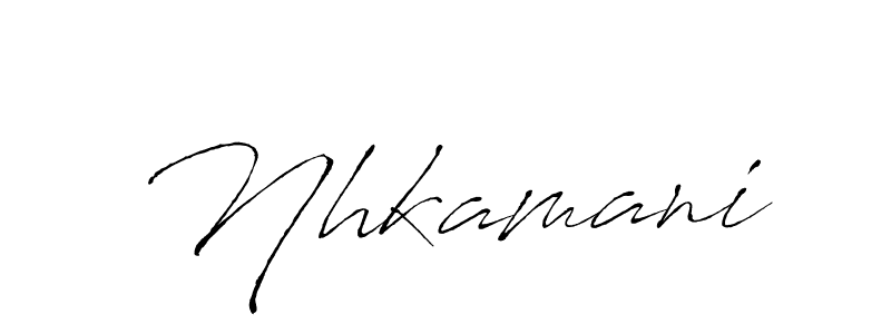 Here are the top 10 professional signature styles for the name Nhkamani. These are the best autograph styles you can use for your name. Nhkamani signature style 6 images and pictures png