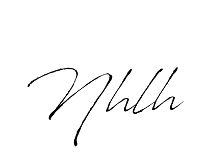 Also we have Nhlh name is the best signature style. Create professional handwritten signature collection using Antro_Vectra autograph style. Nhlh signature style 6 images and pictures png