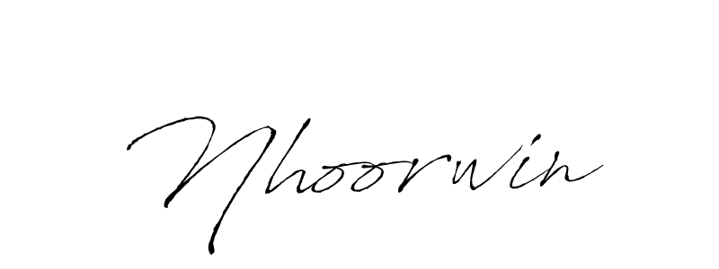 Here are the top 10 professional signature styles for the name Nhoorwin. These are the best autograph styles you can use for your name. Nhoorwin signature style 6 images and pictures png