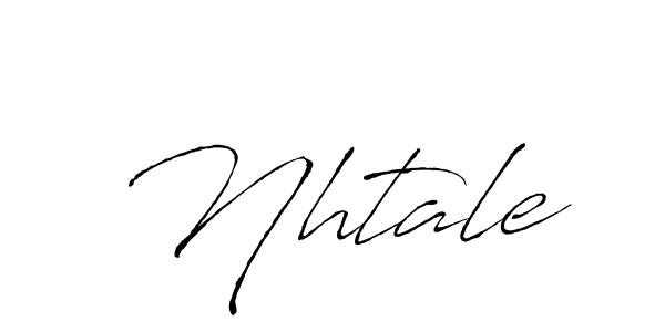 You should practise on your own different ways (Antro_Vectra) to write your name (Nhtale) in signature. don't let someone else do it for you. Nhtale signature style 6 images and pictures png