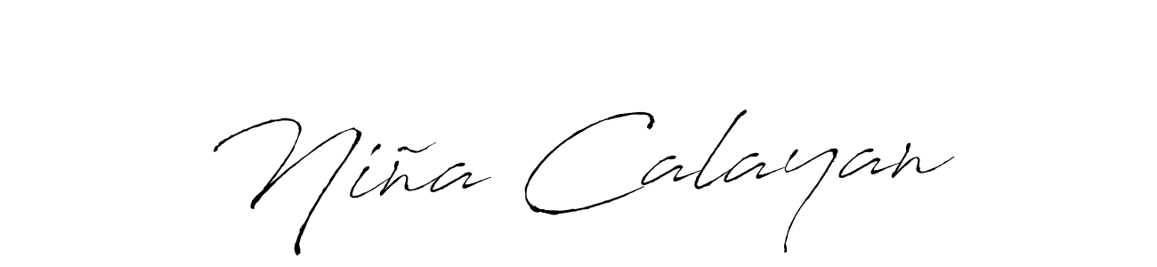 Once you've used our free online signature maker to create your best signature Antro_Vectra style, it's time to enjoy all of the benefits that Niña Calayan name signing documents. Niña Calayan signature style 6 images and pictures png