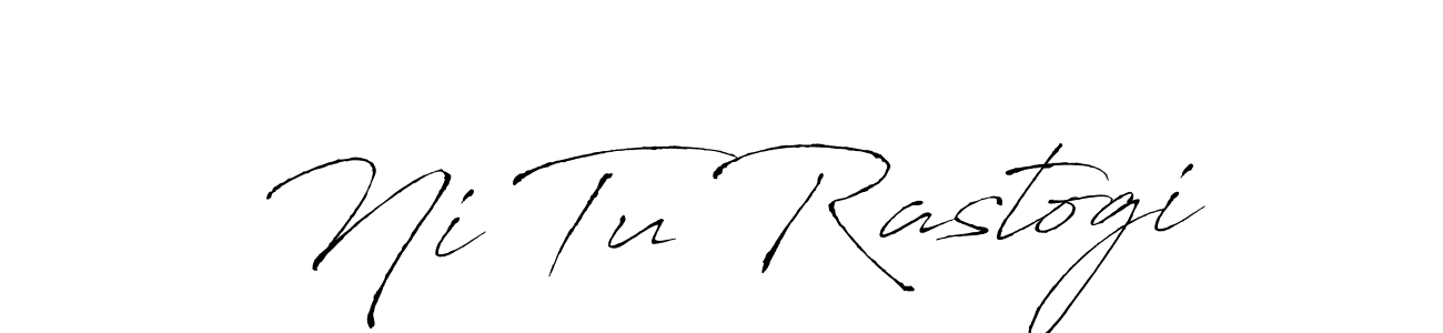 Also we have Ni Tu Rastogi name is the best signature style. Create professional handwritten signature collection using Antro_Vectra autograph style. Ni Tu Rastogi signature style 6 images and pictures png