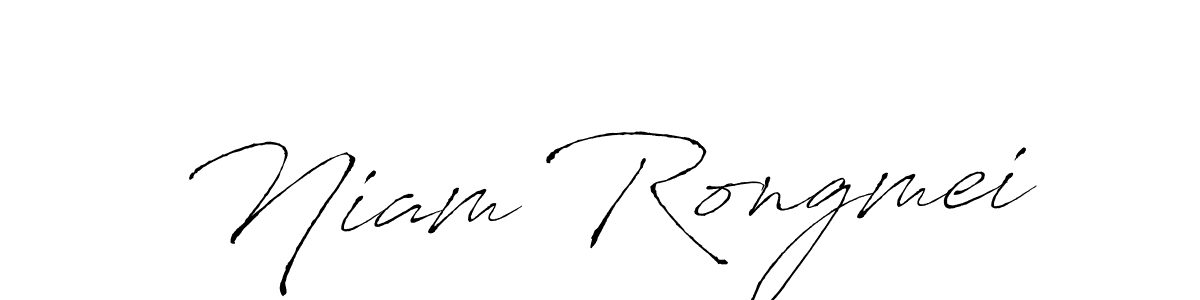 Make a beautiful signature design for name Niam Rongmei. Use this online signature maker to create a handwritten signature for free. Niam Rongmei signature style 6 images and pictures png