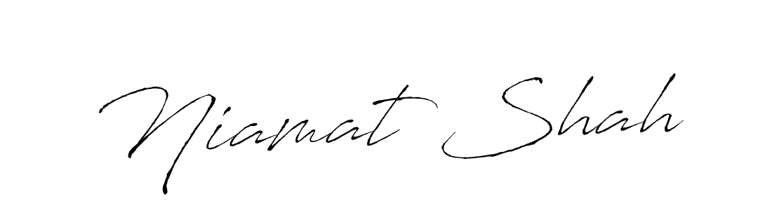 Use a signature maker to create a handwritten signature online. With this signature software, you can design (Antro_Vectra) your own signature for name Niamat Shah. Niamat Shah signature style 6 images and pictures png
