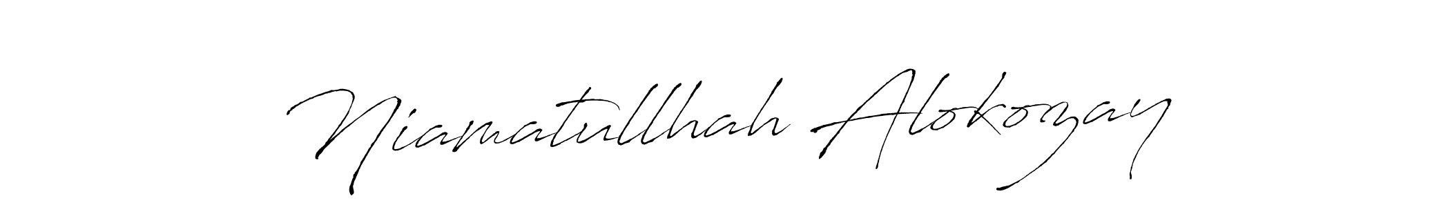 It looks lik you need a new signature style for name Niamatullhah Alokozay. Design unique handwritten (Antro_Vectra) signature with our free signature maker in just a few clicks. Niamatullhah Alokozay signature style 6 images and pictures png