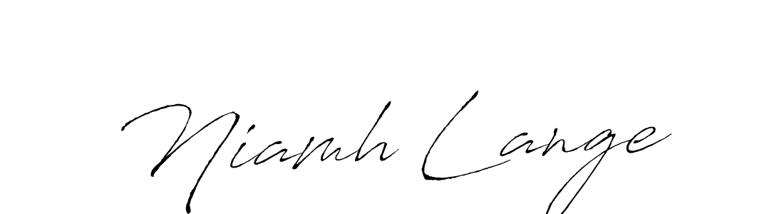 Also we have Niamh Lange name is the best signature style. Create professional handwritten signature collection using Antro_Vectra autograph style. Niamh Lange signature style 6 images and pictures png