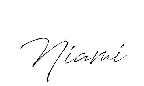 The best way (Antro_Vectra) to make a short signature is to pick only two or three words in your name. The name Niami include a total of six letters. For converting this name. Niami signature style 6 images and pictures png