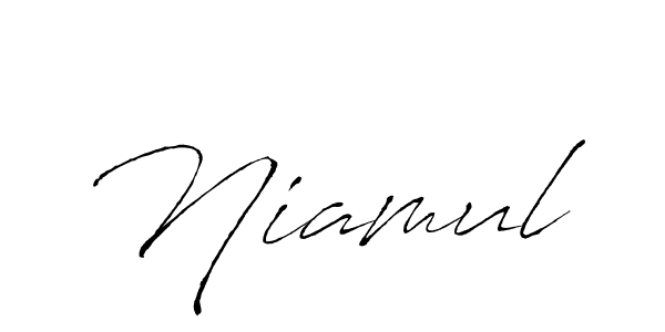 Antro_Vectra is a professional signature style that is perfect for those who want to add a touch of class to their signature. It is also a great choice for those who want to make their signature more unique. Get Niamul name to fancy signature for free. Niamul signature style 6 images and pictures png