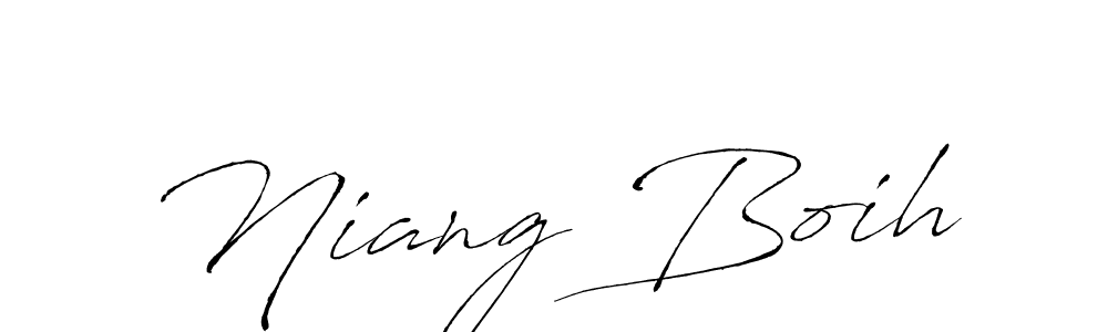 Niang Boih stylish signature style. Best Handwritten Sign (Antro_Vectra) for my name. Handwritten Signature Collection Ideas for my name Niang Boih. Niang Boih signature style 6 images and pictures png