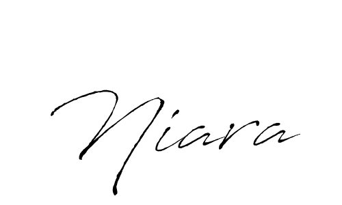 Use a signature maker to create a handwritten signature online. With this signature software, you can design (Antro_Vectra) your own signature for name Niara. Niara signature style 6 images and pictures png