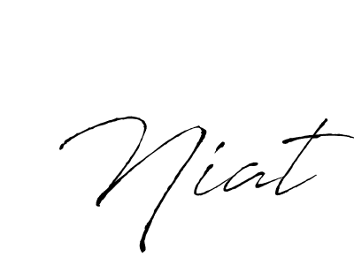 if you are searching for the best signature style for your name Niat. so please give up your signature search. here we have designed multiple signature styles  using Antro_Vectra. Niat signature style 6 images and pictures png