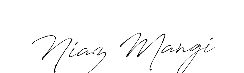 You can use this online signature creator to create a handwritten signature for the name Niaz Mangi. This is the best online autograph maker. Niaz Mangi signature style 6 images and pictures png