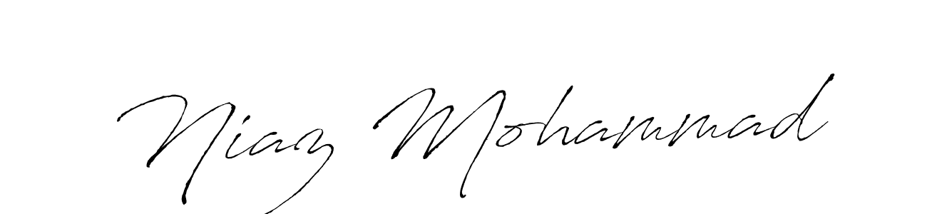 Design your own signature with our free online signature maker. With this signature software, you can create a handwritten (Antro_Vectra) signature for name Niaz Mohammad. Niaz Mohammad signature style 6 images and pictures png