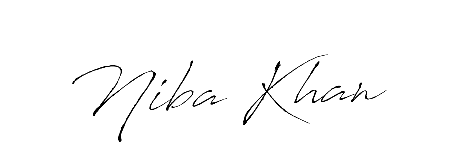 Here are the top 10 professional signature styles for the name Niba Khan. These are the best autograph styles you can use for your name. Niba Khan signature style 6 images and pictures png