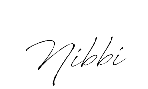 Design your own signature with our free online signature maker. With this signature software, you can create a handwritten (Antro_Vectra) signature for name Nibbi. Nibbi signature style 6 images and pictures png