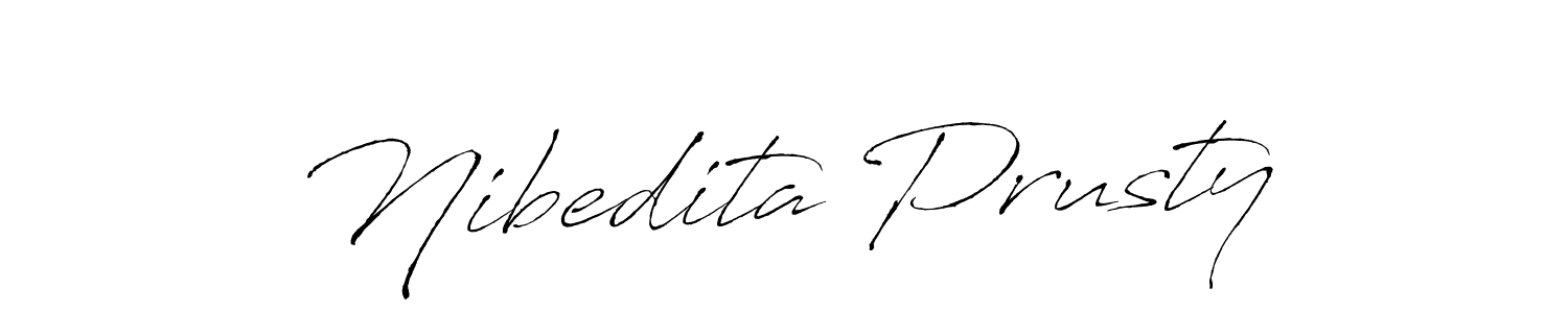 Also we have Nibedita Prusty name is the best signature style. Create professional handwritten signature collection using Antro_Vectra autograph style. Nibedita Prusty signature style 6 images and pictures png