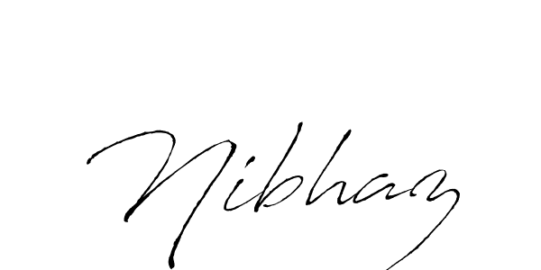 Make a beautiful signature design for name Nibhaz. Use this online signature maker to create a handwritten signature for free. Nibhaz signature style 6 images and pictures png