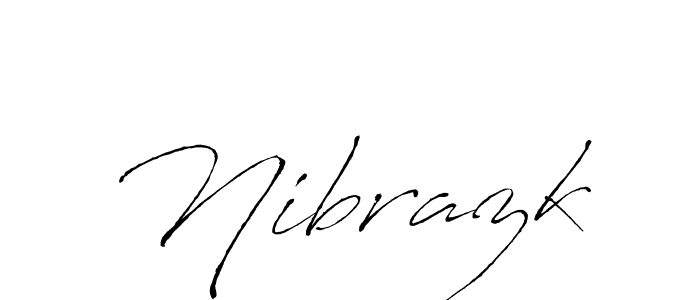 Antro_Vectra is a professional signature style that is perfect for those who want to add a touch of class to their signature. It is also a great choice for those who want to make their signature more unique. Get Nibrazk name to fancy signature for free. Nibrazk signature style 6 images and pictures png