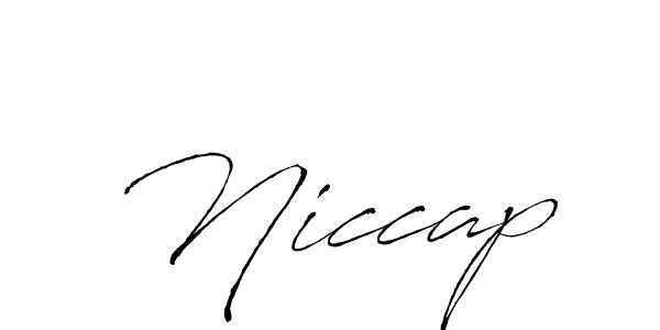 Also we have Niccap name is the best signature style. Create professional handwritten signature collection using Antro_Vectra autograph style. Niccap signature style 6 images and pictures png