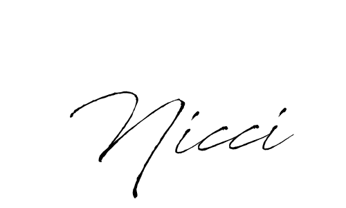 Also we have Nicci name is the best signature style. Create professional handwritten signature collection using Antro_Vectra autograph style. Nicci signature style 6 images and pictures png