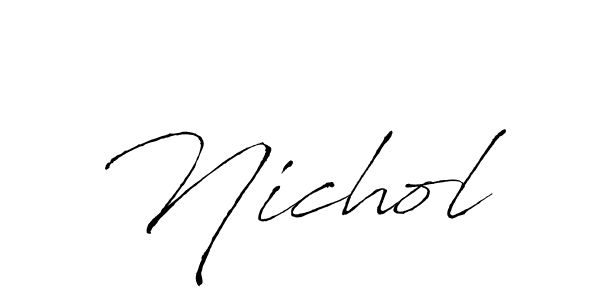 Check out images of Autograph of Nichol name. Actor Nichol Signature Style. Antro_Vectra is a professional sign style online. Nichol signature style 6 images and pictures png