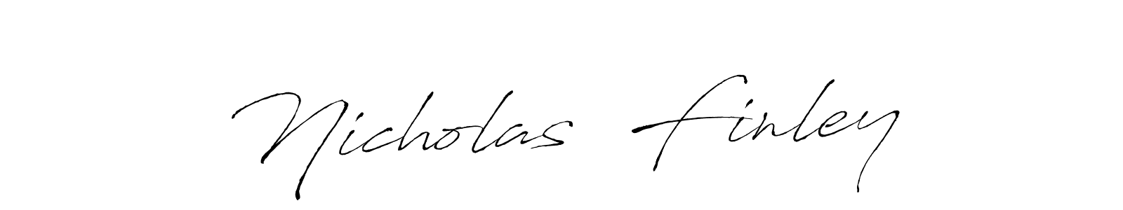 Use a signature maker to create a handwritten signature online. With this signature software, you can design (Antro_Vectra) your own signature for name Nicholas  Finley. Nicholas  Finley signature style 6 images and pictures png