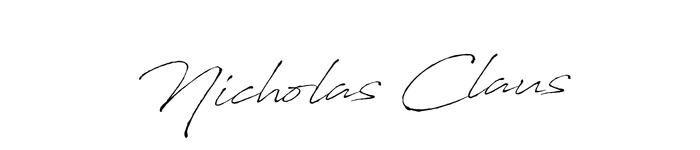 Similarly Antro_Vectra is the best handwritten signature design. Signature creator online .You can use it as an online autograph creator for name Nicholas Claus. Nicholas Claus signature style 6 images and pictures png