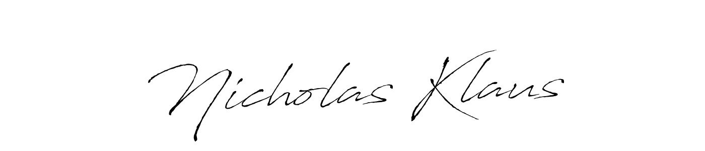 Once you've used our free online signature maker to create your best signature Antro_Vectra style, it's time to enjoy all of the benefits that Nicholas Klaus name signing documents. Nicholas Klaus signature style 6 images and pictures png