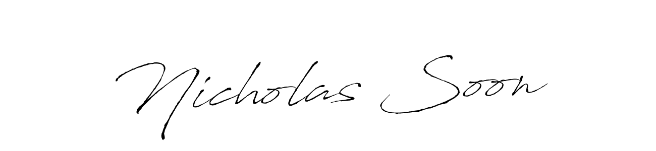 Check out images of Autograph of Nicholas Soon name. Actor Nicholas Soon Signature Style. Antro_Vectra is a professional sign style online. Nicholas Soon signature style 6 images and pictures png