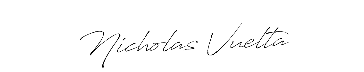 How to Draw Nicholas Vuelta signature style? Antro_Vectra is a latest design signature styles for name Nicholas Vuelta. Nicholas Vuelta signature style 6 images and pictures png