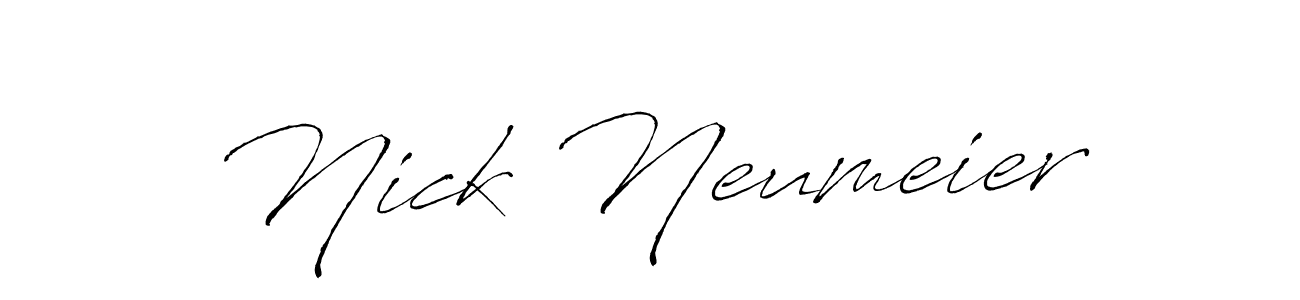 How to Draw Nick Neumeier signature style? Antro_Vectra is a latest design signature styles for name Nick Neumeier. Nick Neumeier signature style 6 images and pictures png