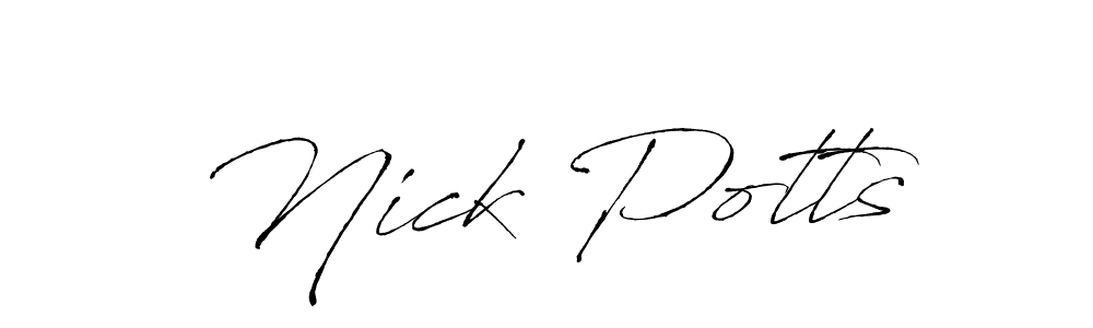 See photos of Nick Potts official signature by Spectra . Check more albums & portfolios. Read reviews & check more about Antro_Vectra font. Nick Potts signature style 6 images and pictures png