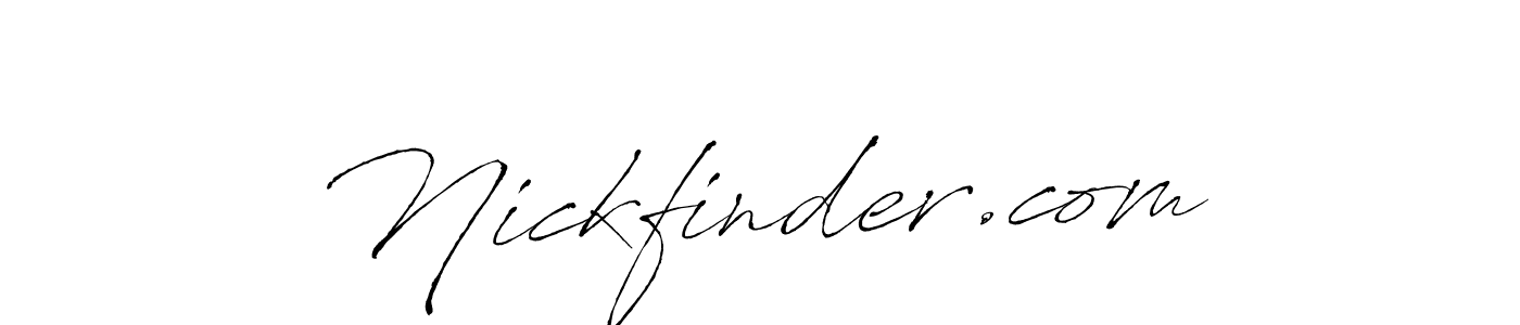 Once you've used our free online signature maker to create your best signature Antro_Vectra style, it's time to enjoy all of the benefits that Nickfinder.com name signing documents. Nickfinder.com signature style 6 images and pictures png
