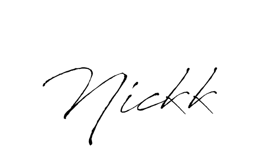 Make a short Nickk signature style. Manage your documents anywhere anytime using Antro_Vectra. Create and add eSignatures, submit forms, share and send files easily. Nickk signature style 6 images and pictures png