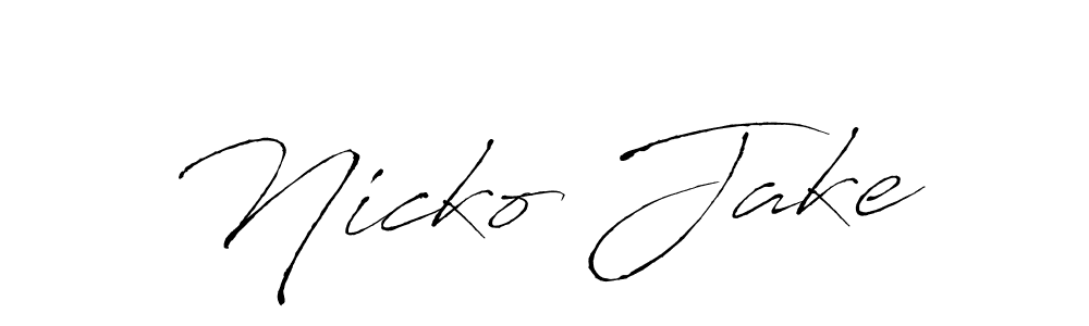 Check out images of Autograph of Nicko Jake name. Actor Nicko Jake Signature Style. Antro_Vectra is a professional sign style online. Nicko Jake signature style 6 images and pictures png