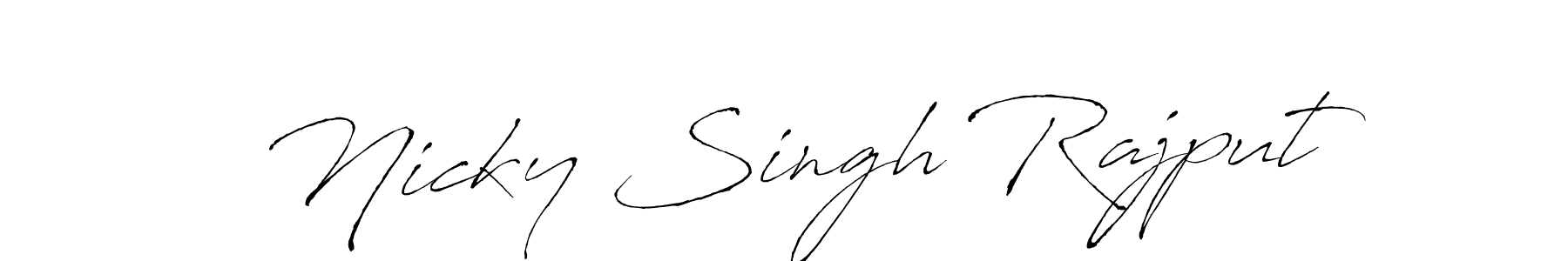 Also You can easily find your signature by using the search form. We will create Nicky Singh Rajput name handwritten signature images for you free of cost using Antro_Vectra sign style. Nicky Singh Rajput signature style 6 images and pictures png