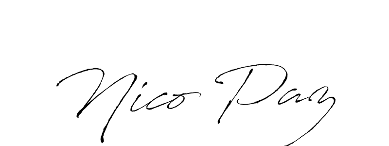 Make a short Nico Paz signature style. Manage your documents anywhere anytime using Antro_Vectra. Create and add eSignatures, submit forms, share and send files easily. Nico Paz signature style 6 images and pictures png